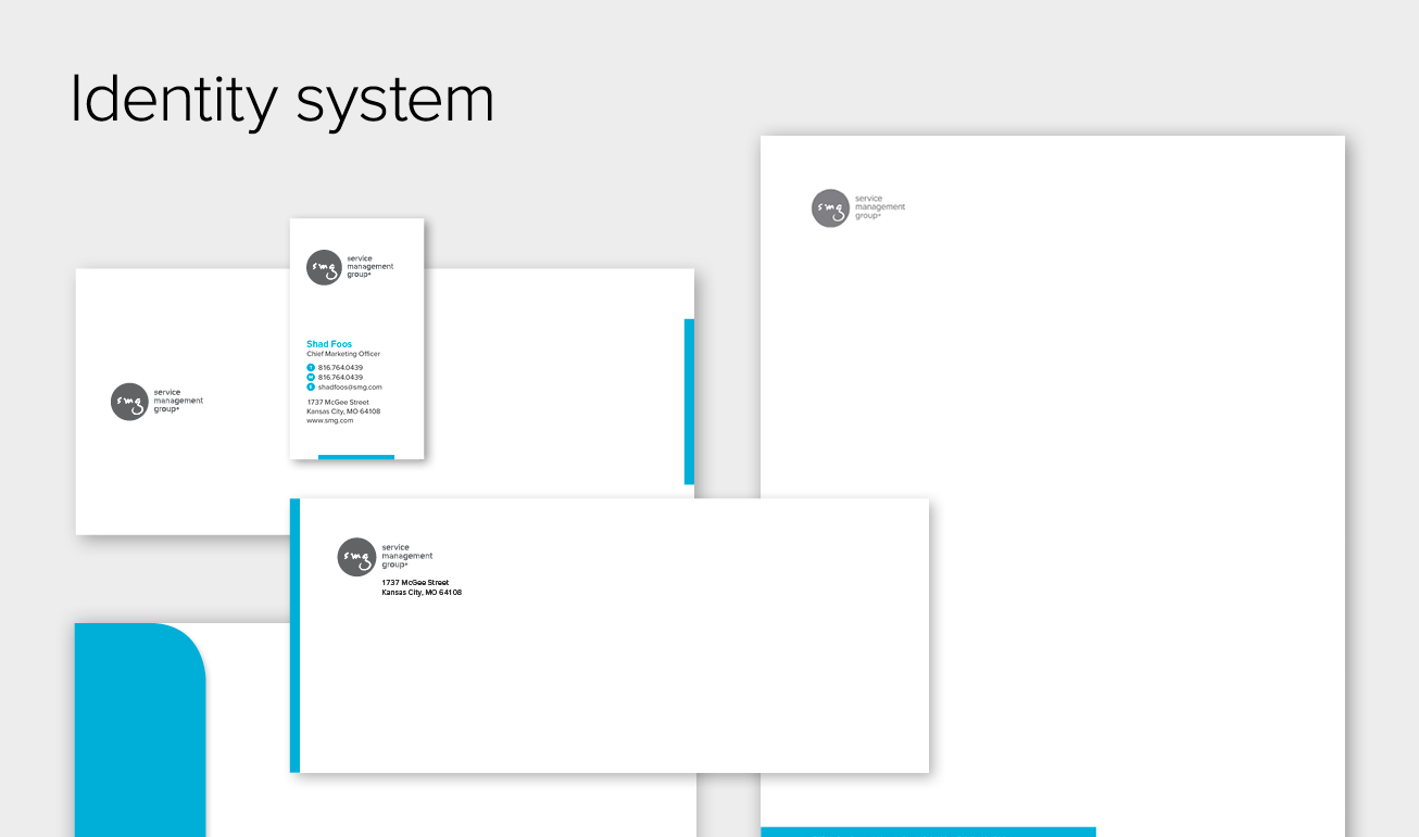 SMG brand guidelines identity system