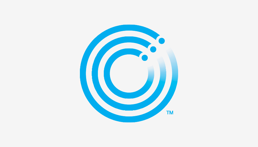 Clearewave Fiber icon — cyan on white